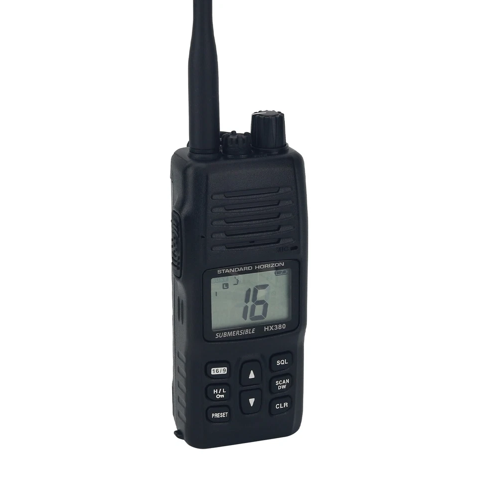 HX380 Submersible 5W VHF Transceiver Walkie Talkie with 40 Land Mobile Channels - Image 3 of 4