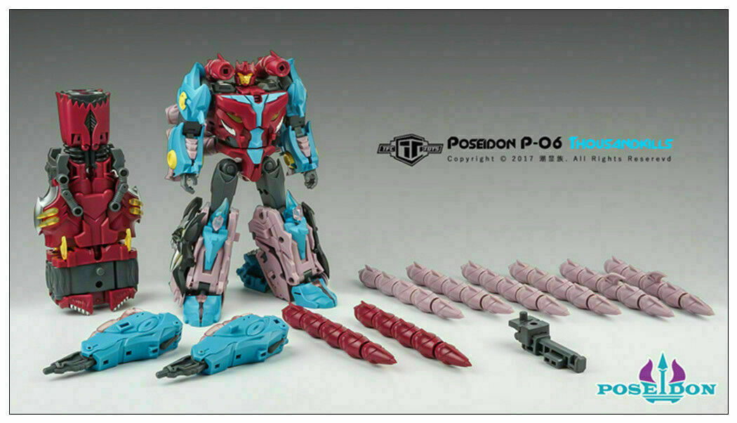 IN STOCK TFC Poseidon P-06 Thousandkills Action figure | eBay