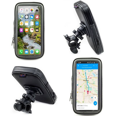 Wasserdichte Fahrrad Lenker Hülle für iPhone Samsung Huawei HTC Android Handy