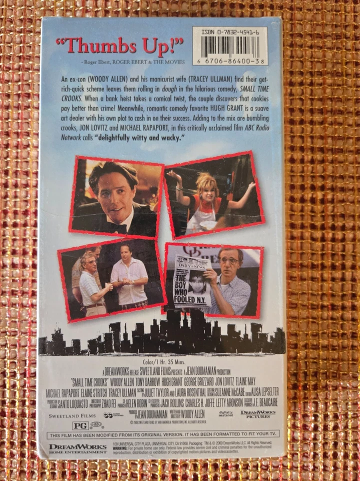 Small Time Crooks (VHS, 2000) NEW, Sealed - Image 2 of 4