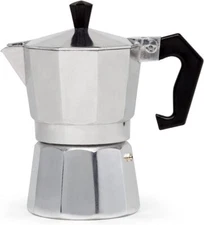 Classic Stovetop Espresso Coffee Maker, Moka Pot for Italian and Cuban Café Brew