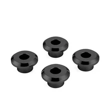 Oxidized Black CNC Handlebar Riser Bushings For Harley Touring Street Glide CVO