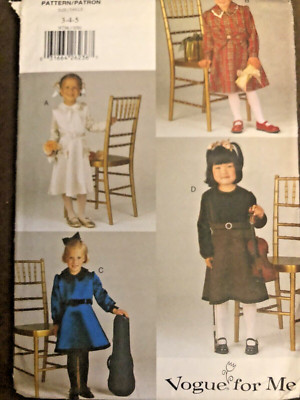 VTG  VOGUE 9736 Vogue 4 Me Special Occasion PARTY FLOWER GIRL DRESS SZ 3 4 5 FF