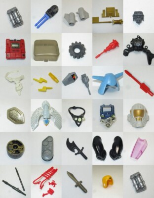 Vtg 80s 1980s Toy Figure Parts {MULTI-LISTING} Weapons Accessories ALL LINES