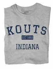 Kouts Indiana IN T-Shirt EST