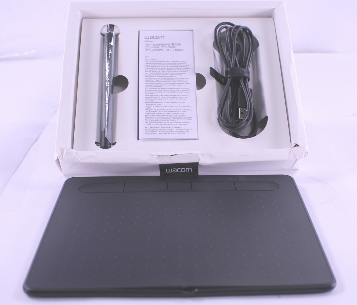 Wacom Intuos Wireless CTL-4100WL/P SMALL Bluetooth Art Graphics Tablet