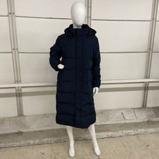 Uniqlo Seamless Down Long Coat Unisex Size M Navy 449727