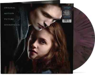 Twilight Vinyl Soundtrack - PURPLE with Black SPLATTER