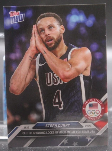 Steph Curry (Team USA) - 2024 Topps Now Olympics #27