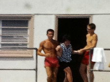 8mm Film 1965 Swim Lessons 1960s Home Movie Handsome Teens Alhambra California