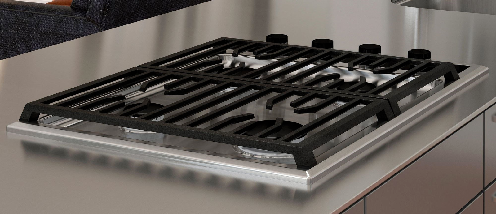 Wolf 30" Transitional Gas Cooktop With 4 DualStacked Sealed Burners