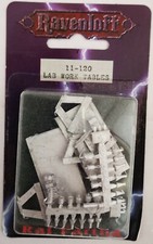 Ral Partha AD&D - 11-120 Tavoli da lavoro e articoli da laboratorio da laboratorio (MiB, sigillati)