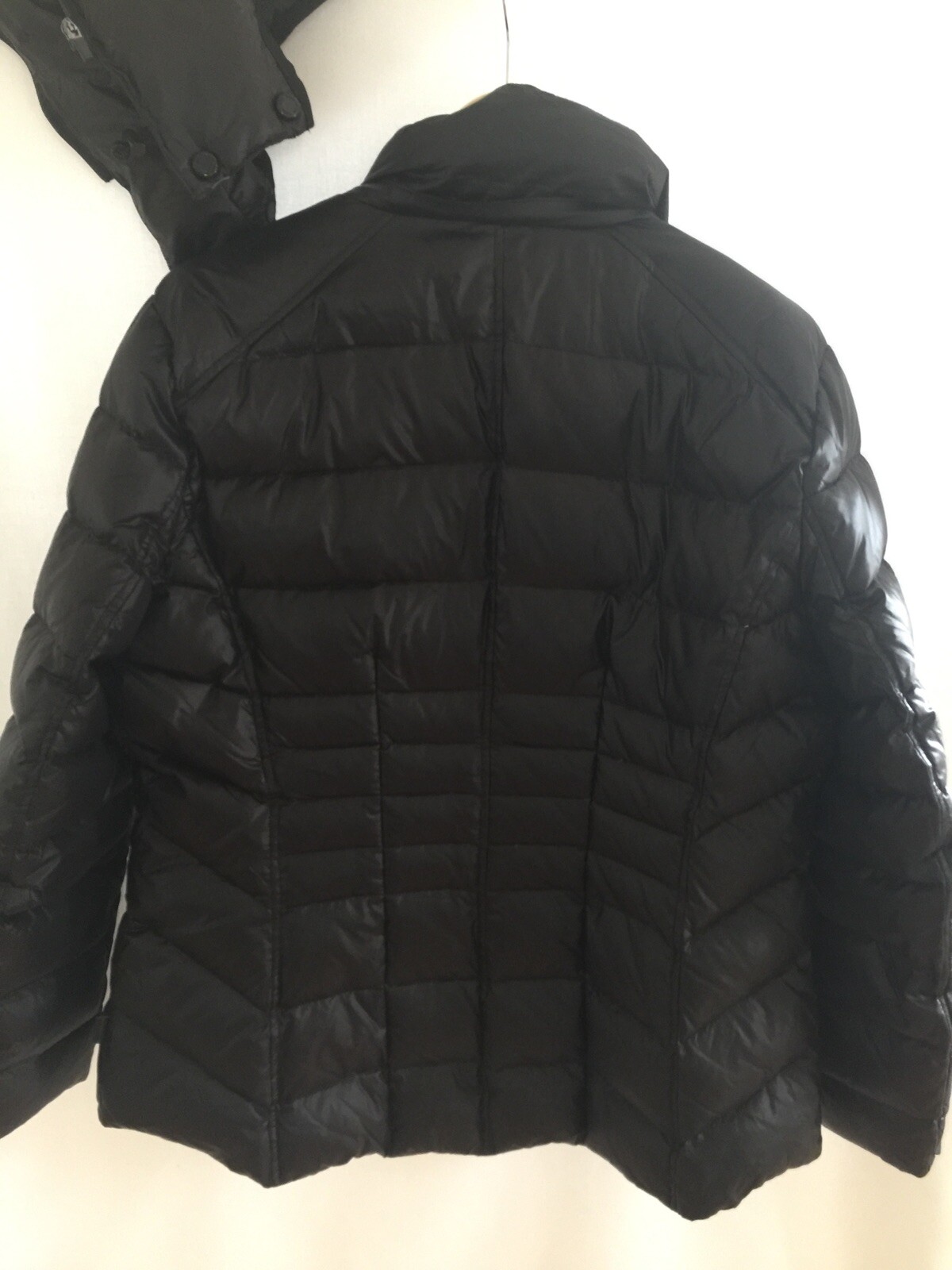 Andrew Marc Packable Down Zip Jacket Detachable H… - image 4