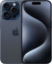Apple iPhone 15 Pro - 128 GB - Blue Titanium (Unlocked) for Apple iPhone 15 Pro - 128 GB - Blue Titanium (Unlocked) for