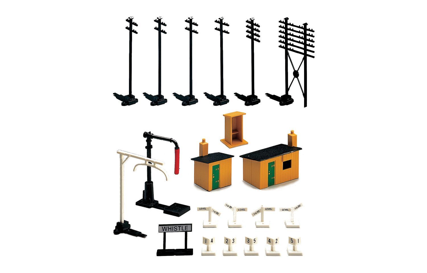 Hornby R574 OO Gauge Trackside Accessories