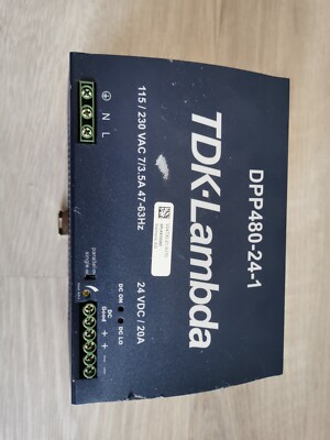 Lambda TDK Netzteil DPP480-24-1 24V 20A