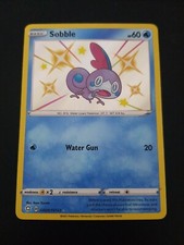 Sobble SV025/SV122 - Ultra Rare Shining Fates Pokemon Card NM