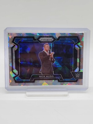 Panini Prizm 2024 WWE Nick Aldis Cracked Ice Prizm SmackDown 35