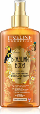 Eveline brasilianischer Body Luxus selbstbräunend 5 in 1 Gesicht & Körper Bräunungsnebel 150m