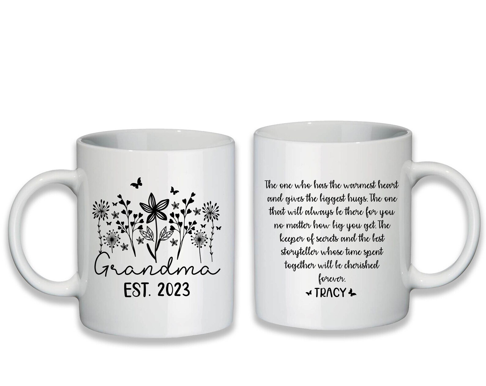 Grandma Birthday Christmas Gift Mug for Nana or Grammy