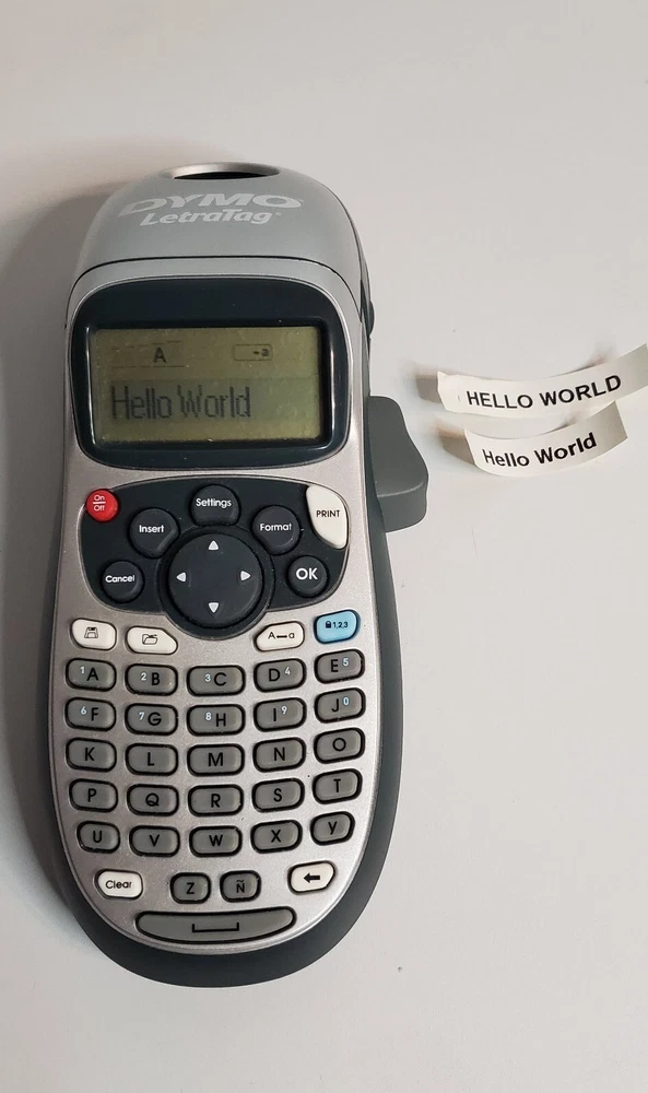 DYMO LetraTag 100H Handheld Label Maker Pre-owned Works Great