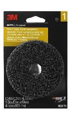 3M MMM3171 03171 4'' Paint and Rust Stripper, Pack of 1