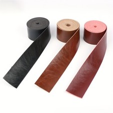 2m PU Faux Leather Strap Strip DIY Crafts Accessories 5cm Red Brown High Quality