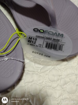 Oofos Original Unisex Recovery Sandals Mauve Men display picture 3