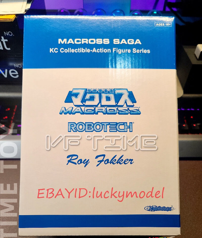 Экшн-фигурка KitzConcept Robotech 1:12 Roy Focker в наличии НОВАЯ - Изображение 4 из 4