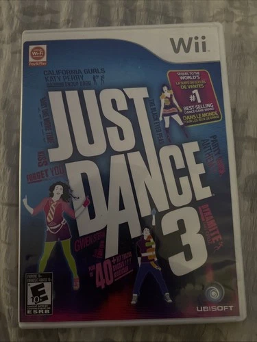 Just Dance 3 (Nintendo Wii, 2011) Complete With Manual CIB Tested