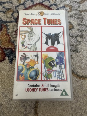 Looney Tunes Space Tunes VHS 6 Full Length Cartoons Age U