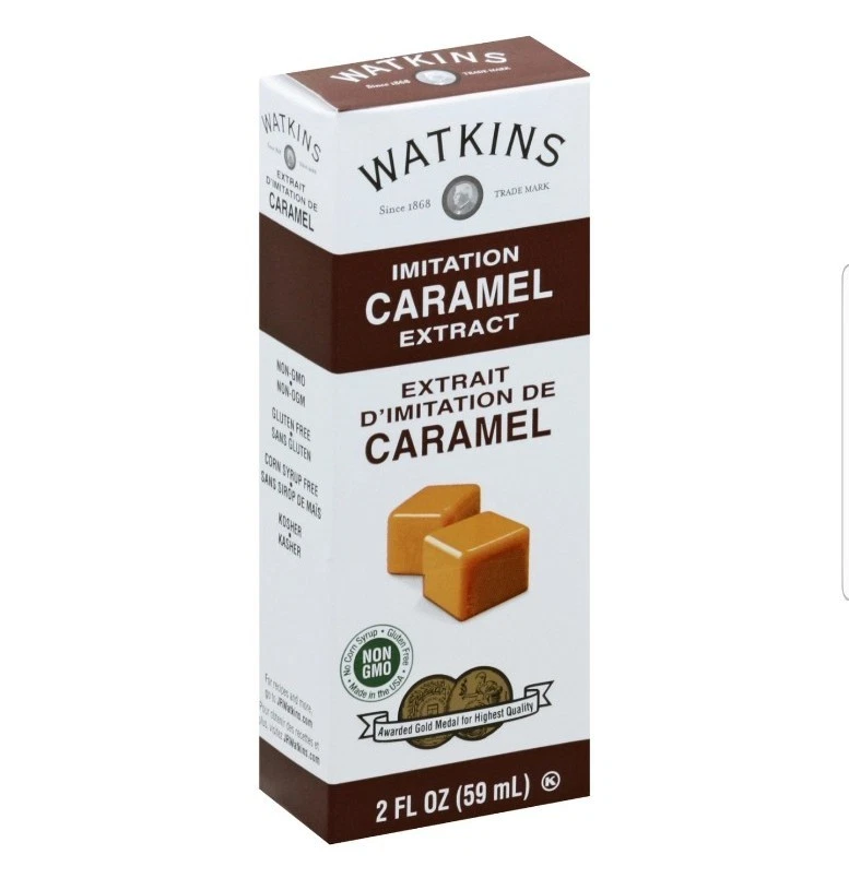 Watkins Caramel Flavoring Concentrate 2 Fl Oz Gluten Free Non GMO Fast Shipping - Image 2 of 4