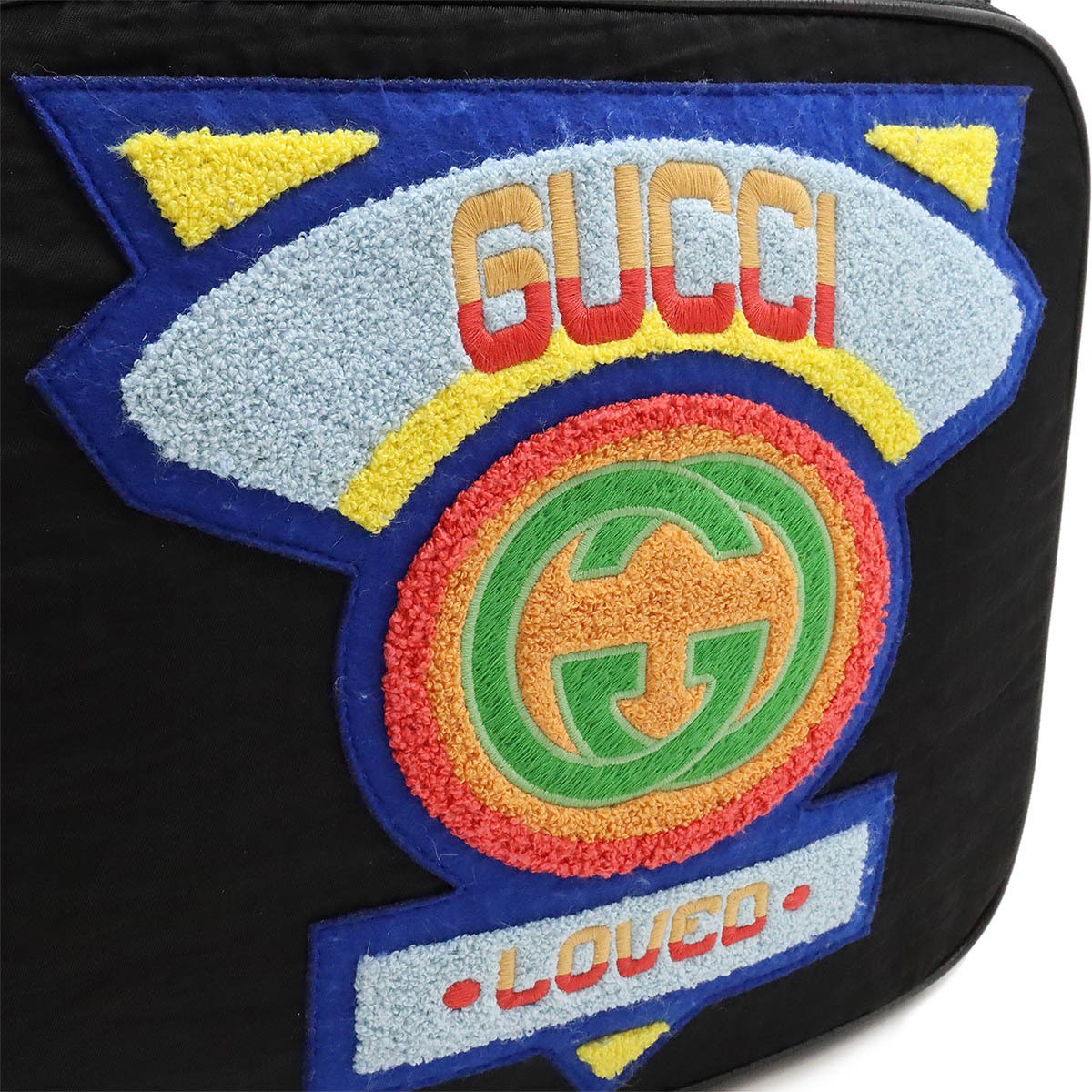 Gucci Terry Cross Patch Interlocking G Rucksack B… - image 7