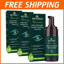 Demodex Eyelid Cleanser Foam 3 Pack