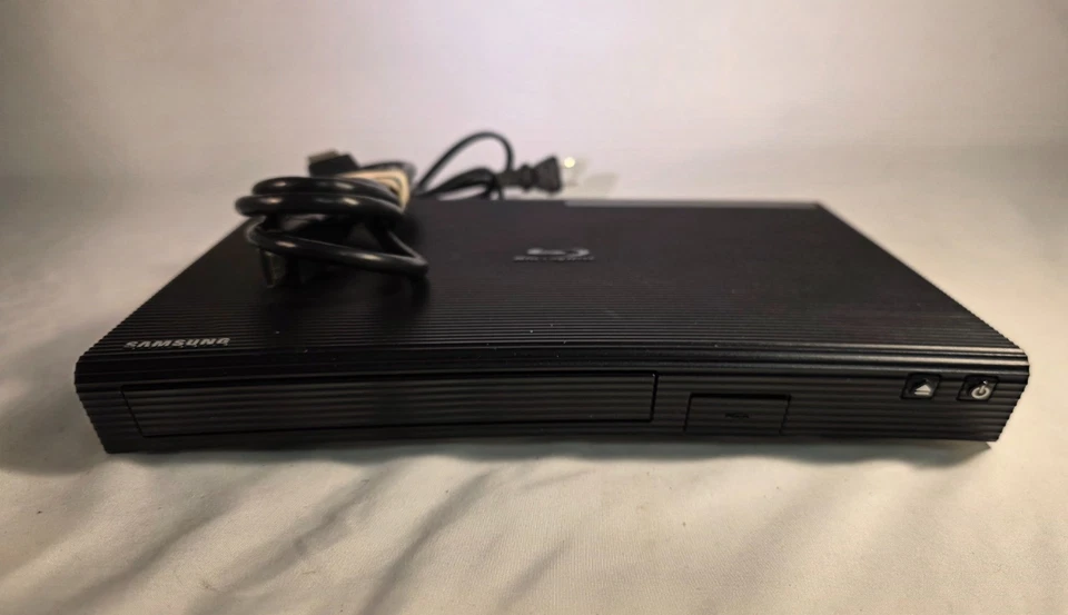 Reproductor de DVD Blu-ray Samsung BD-J5100 transmisión Wi-Fi HDMI probado funciona Foto 2 de 4
