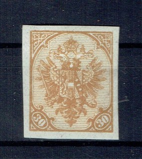 FP/BOSNIEN 18 UNGEZÄHNT Zeitungsmarken 1900