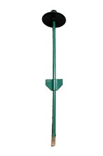 New Dog Pet Training Dome Green Coated Metal 20  Dog Swivel Tie Out Yard Stake