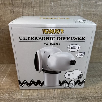 NEW SNOOPY PEANUTS ULTRASONIC OIL DIFFUSER USB POWERED 2 MIST MODES 275 ML
