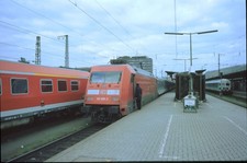 Originaldia DB 101 055 Würzburg 8.4.2000