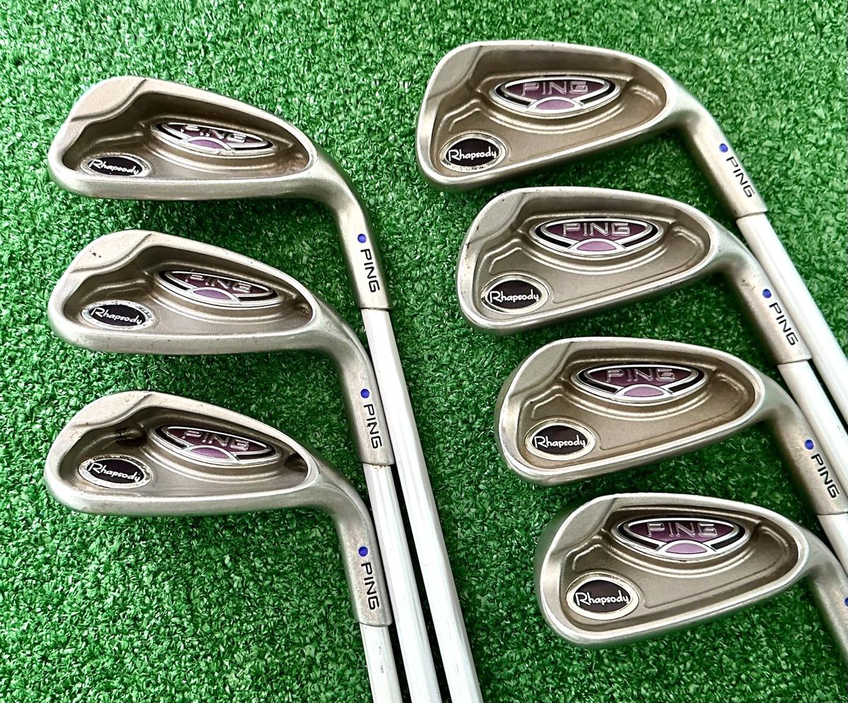 PING iBlade アイアンセット 5-9 W x100 パープルドット PING Rhapsody Purple Dot Sand Wedge ONLY, Ladies PING ULT 129