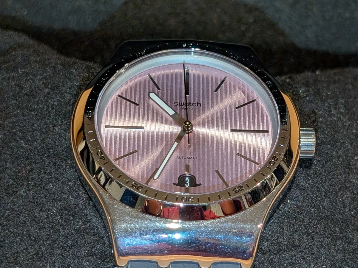 Preços baixos em Swatch Irony Relógios de Pulso Masculino Mecânico