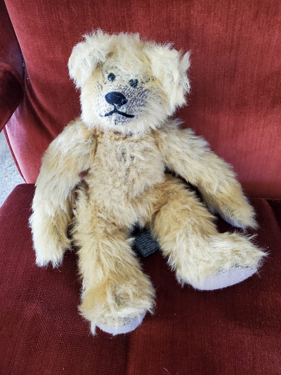 Judy Senk Plush Golden Bear Colby No. 992 Antique Mohair Style