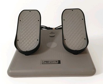 CH Products Pro Pedals PPU995 Gray USB Flight Rudder Simulator Gaming Controller