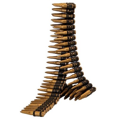 Erwachsene Kunststoff Kugel Gürtel Munition Kostüm Armee Militär 152 cm Kostüm Requisite