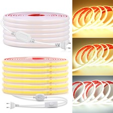 230V COB LED Streifen Lichtband Lichterkette ...