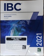 Paperback Fast Shipping International Building Code IBC 2021 Paperback Fast Ship