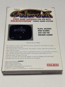 Colecovision Galaxian Mint In Box with Manual CIB Rare Retro