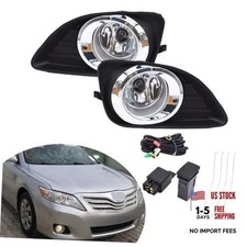 2-Pack Fog Lights Assembly with Bulbs - Switch Wiring Kit - Left and Right Side