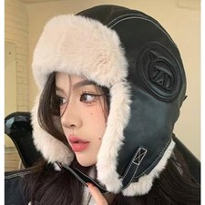 1Pcs Aviators Hat For Adult Winter Role Play Party Prop Cap With Ear Flap