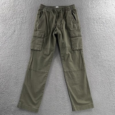 Gap Mens Pants Green Size XS Utility Ripstop Pant Tapered Stretch Cotton Blend